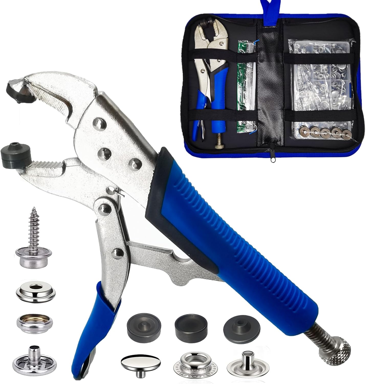 Heavy Duty Snap Kit for Marine Snaps Fastening and Repair