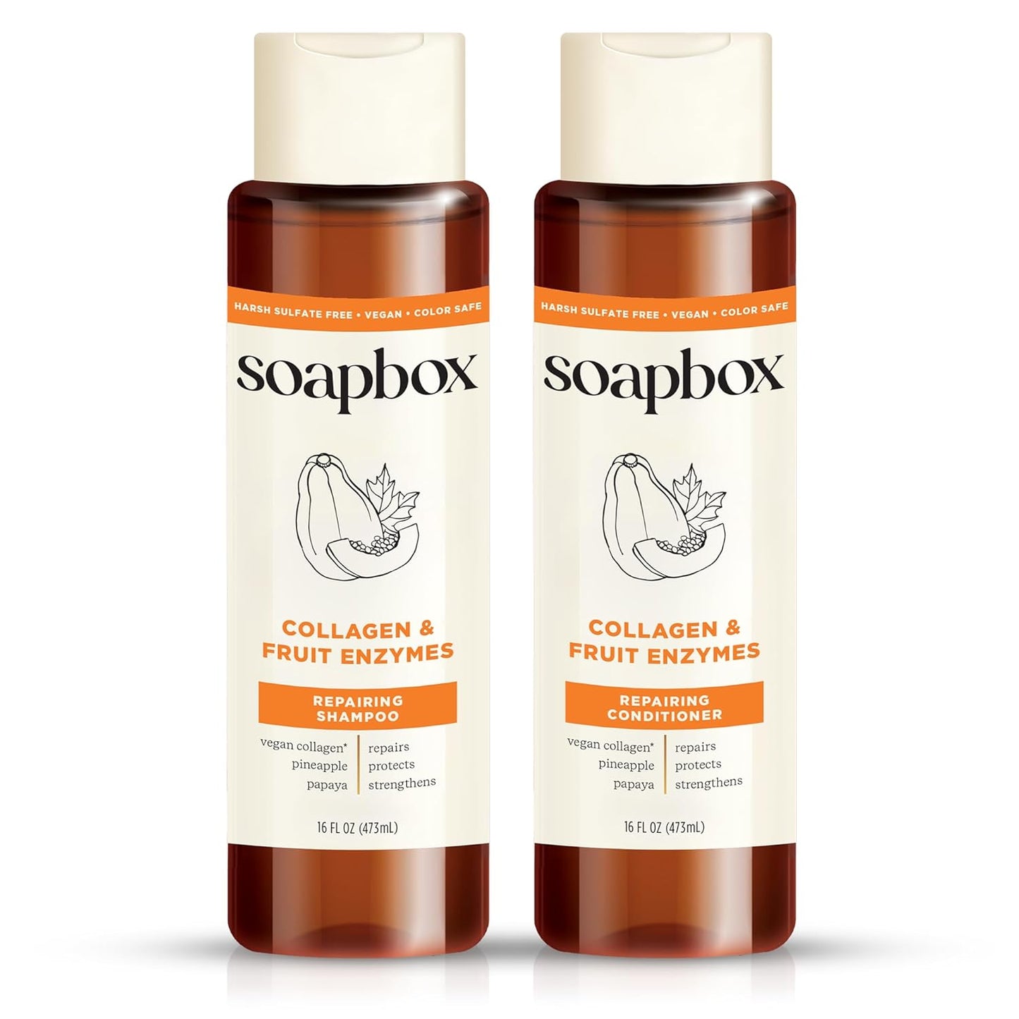 Collagen Strengthening Duo for Fuller Hair