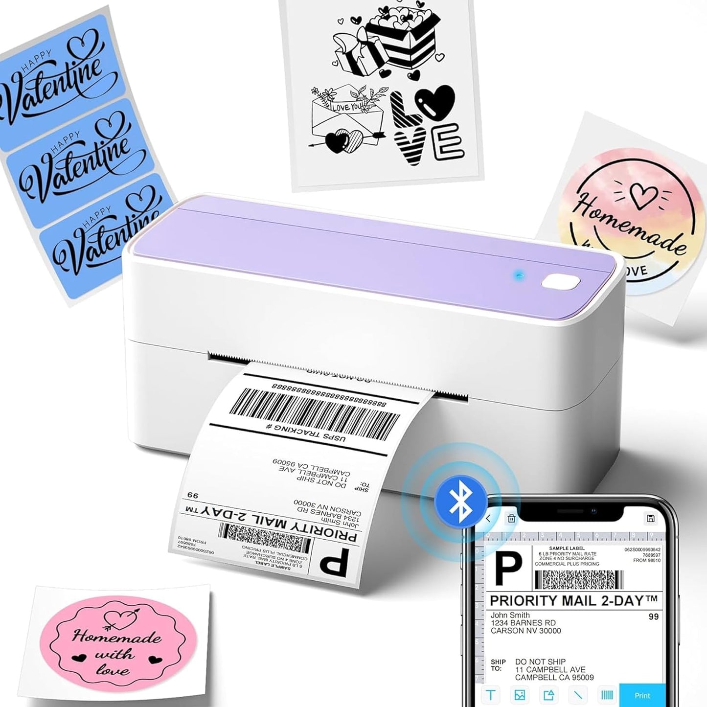 Phomemo 241BT: Wireless Shipping Label Printer