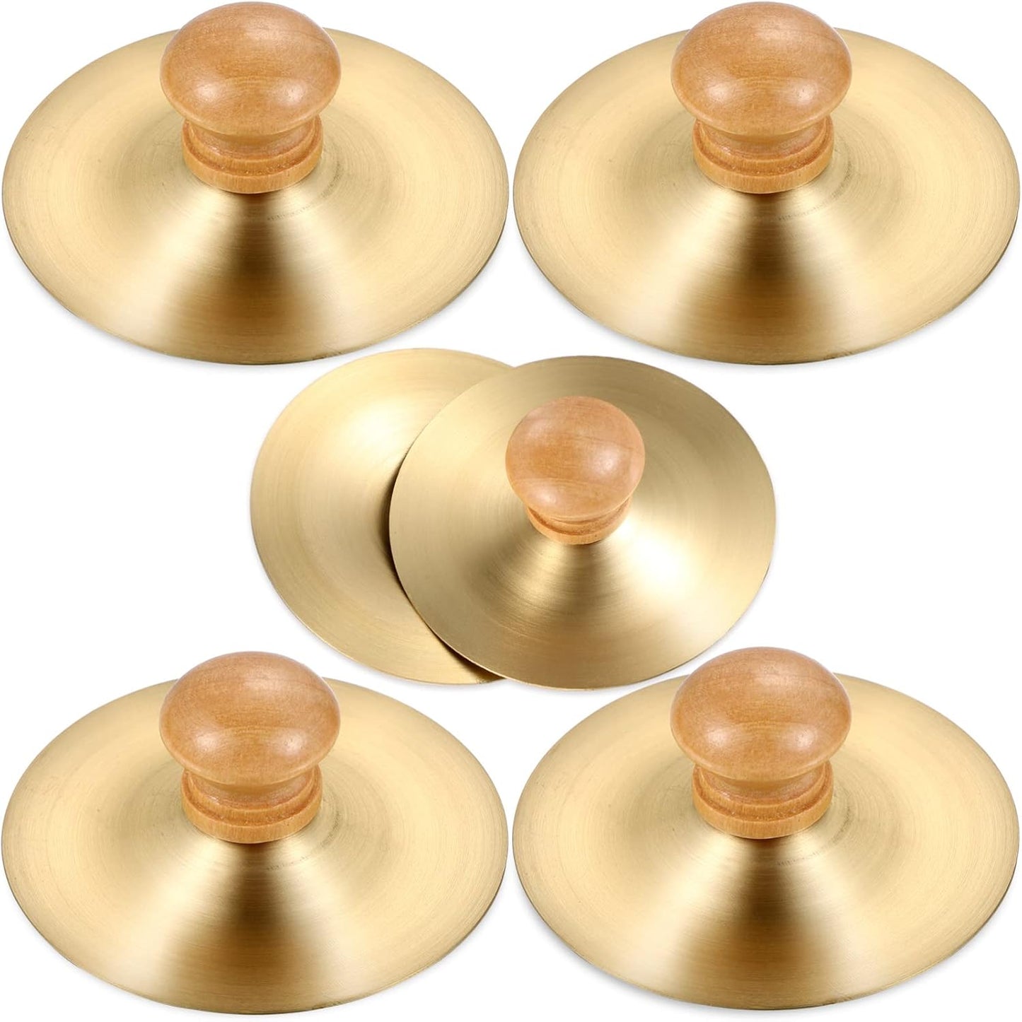 Portable Tibetan Tingsha Cymbals for Kids and Adults Music Fun