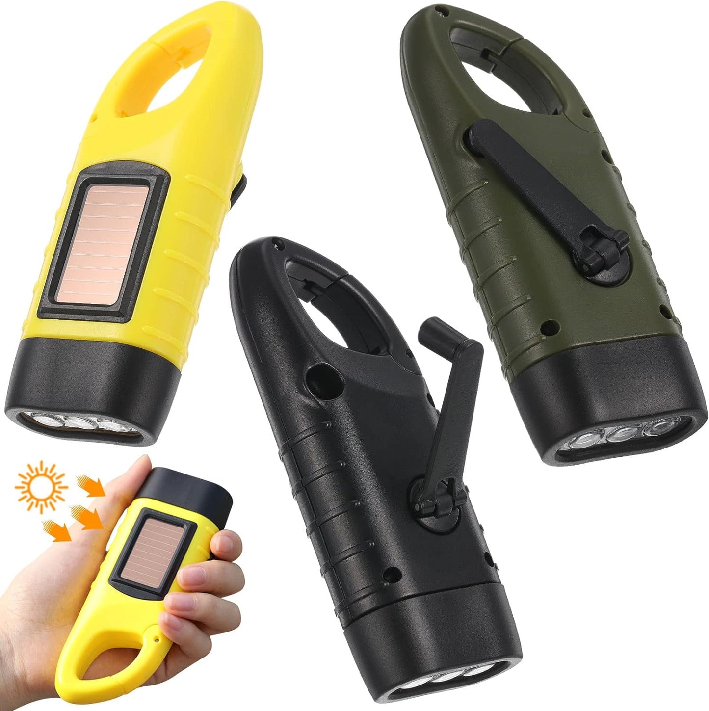 Self-Powered Rechargeable Flashlight - Mudder