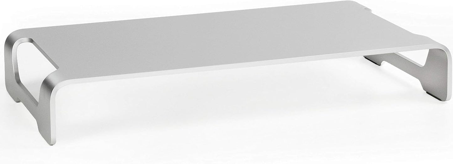 16 Aluminum Monitor Riser for Ergonomic Workspace