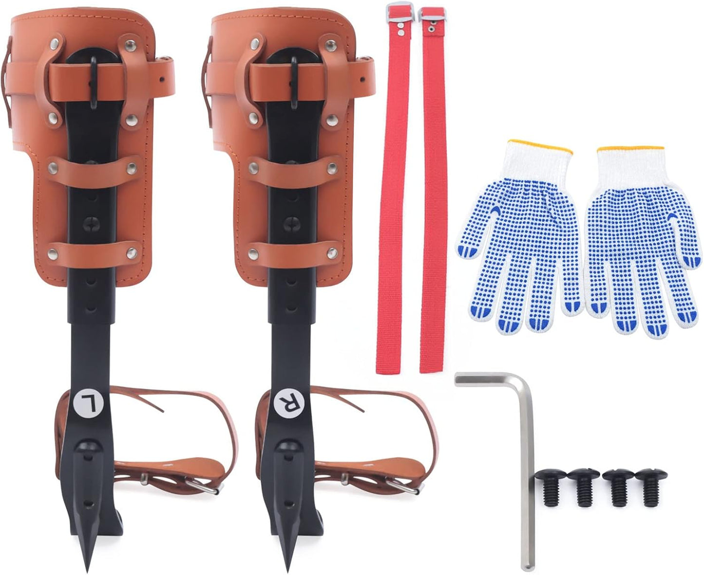 Adjustable Steel Climbing Spikes - Jungle Ready!