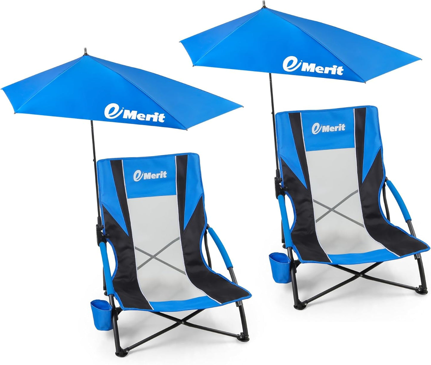 Ultimate Comfort: EMERIT Low Beach Chair