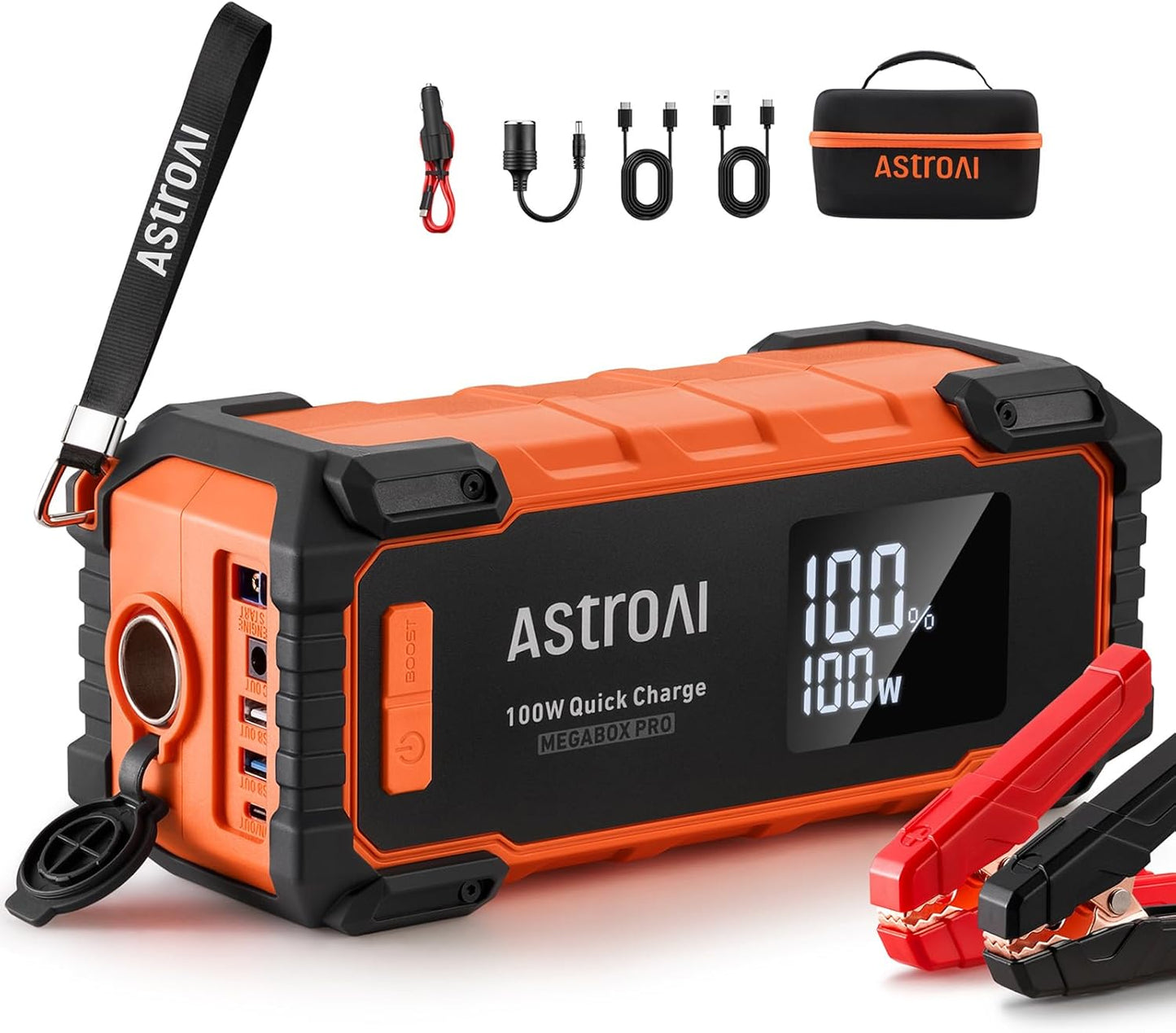 6000A Peak Jump Starter & Portable Charger