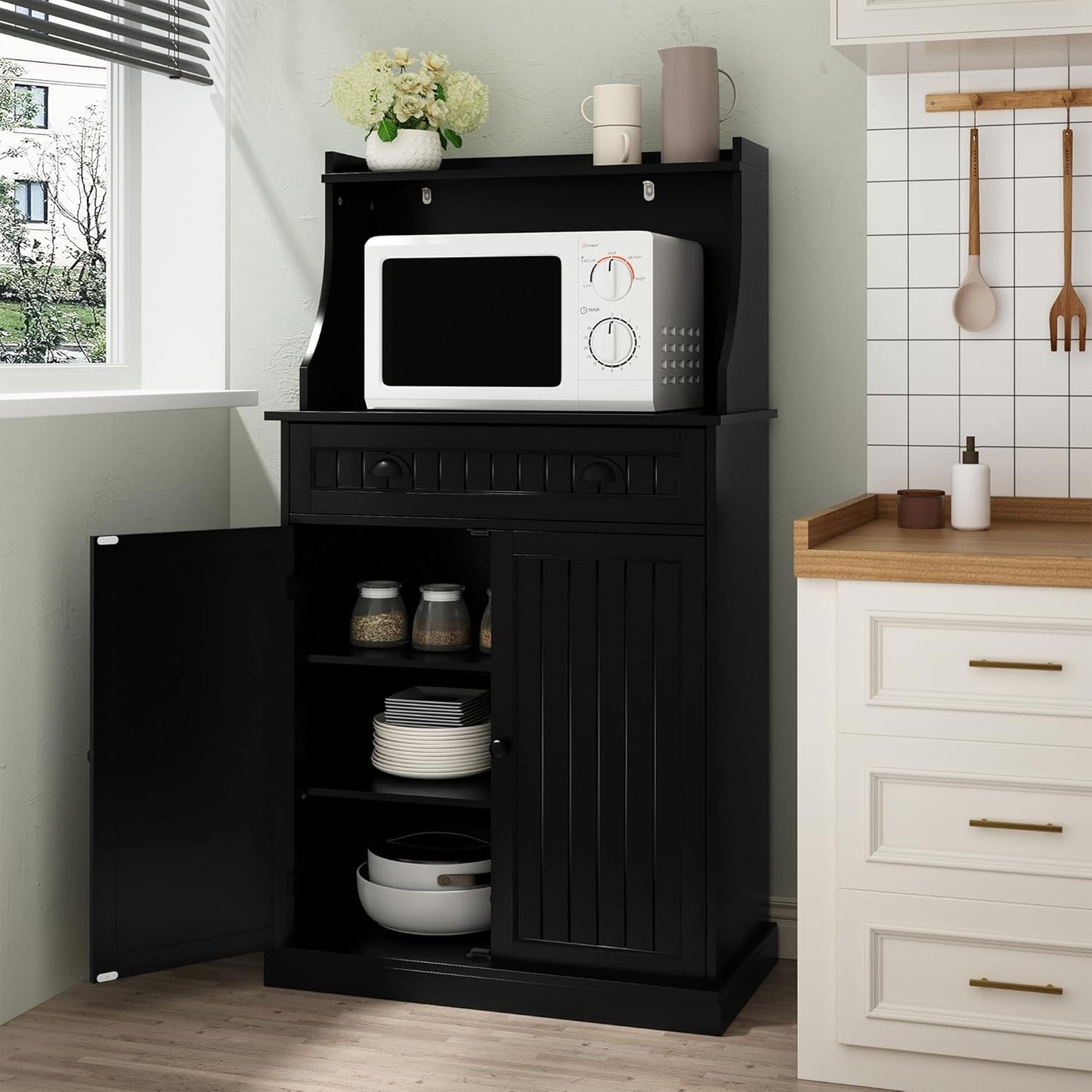 ARTPOWER 54 Kitchen Cabinet - Organize with Ease!
