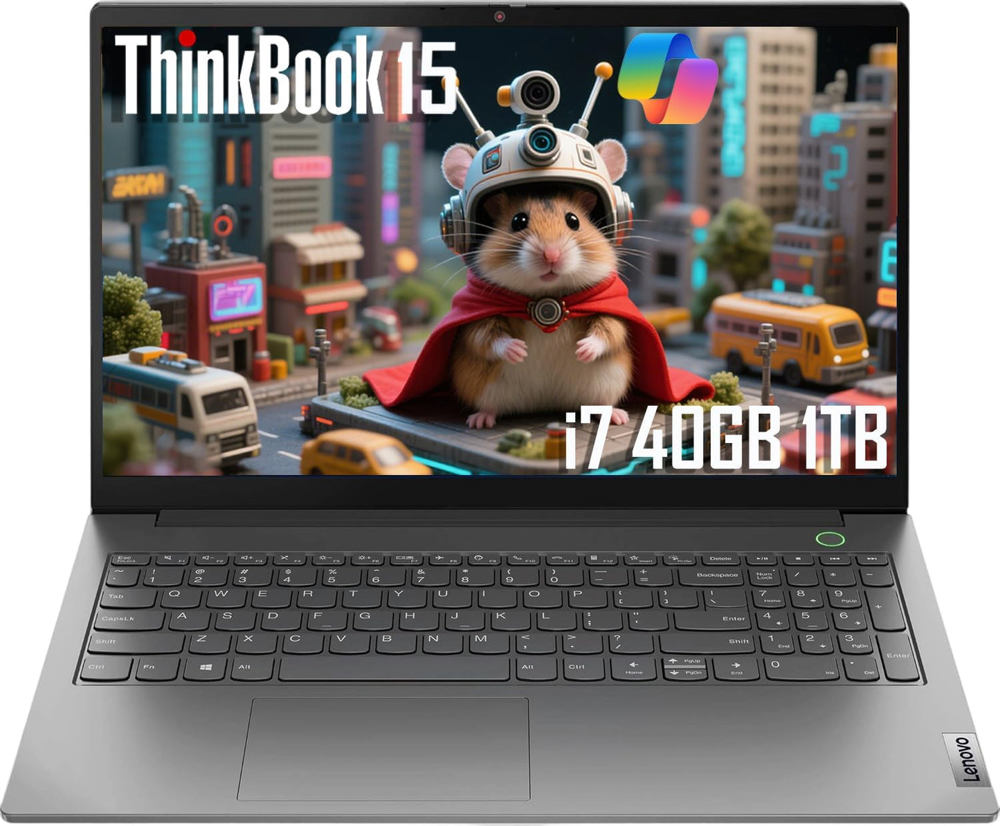 Lenovo ThinkBook 15 Gen 4 Laptop with i7, 40GB RAM, 1TB SSD