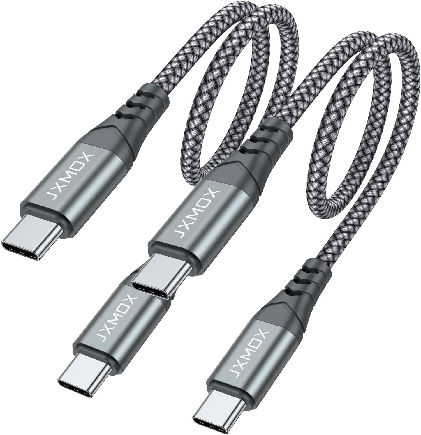 Fast Charge Anywhere with JXMOX 60W USB C Cable 2 Pack