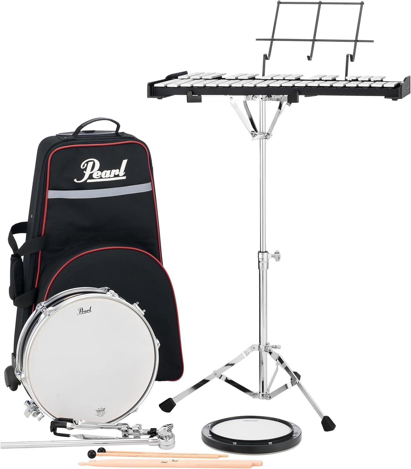 Pearl 32 Note Glockenspiel Metallophone Bell Kit for Students