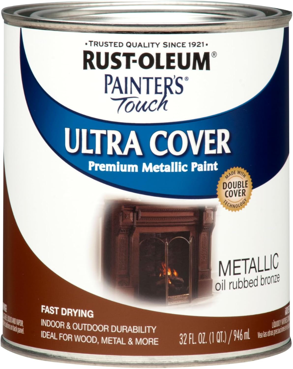 Rust-Oleum Painter's Touch Latex Paint in Metallic Oil-Rubbed Bronze