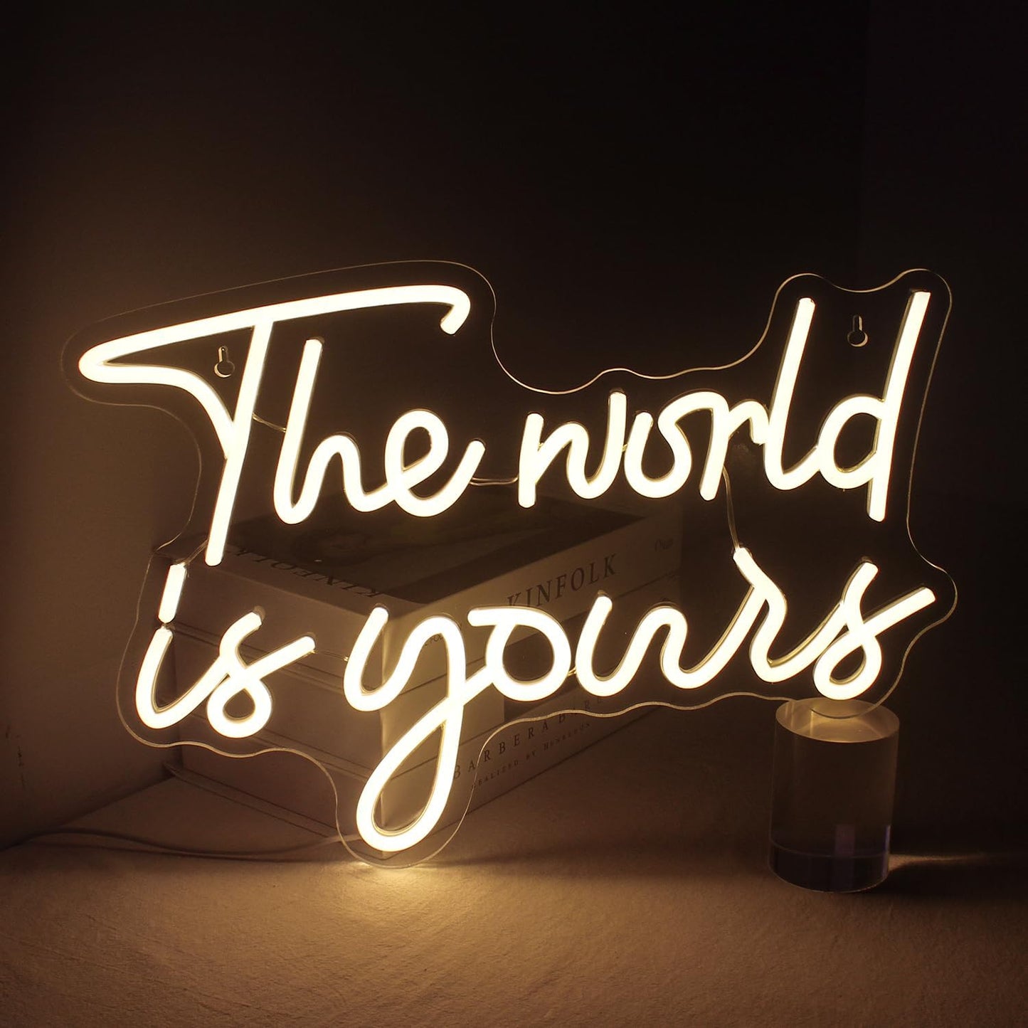 LUCUNSTAR Neon Signs for Wall Decor - Light Up Your Space