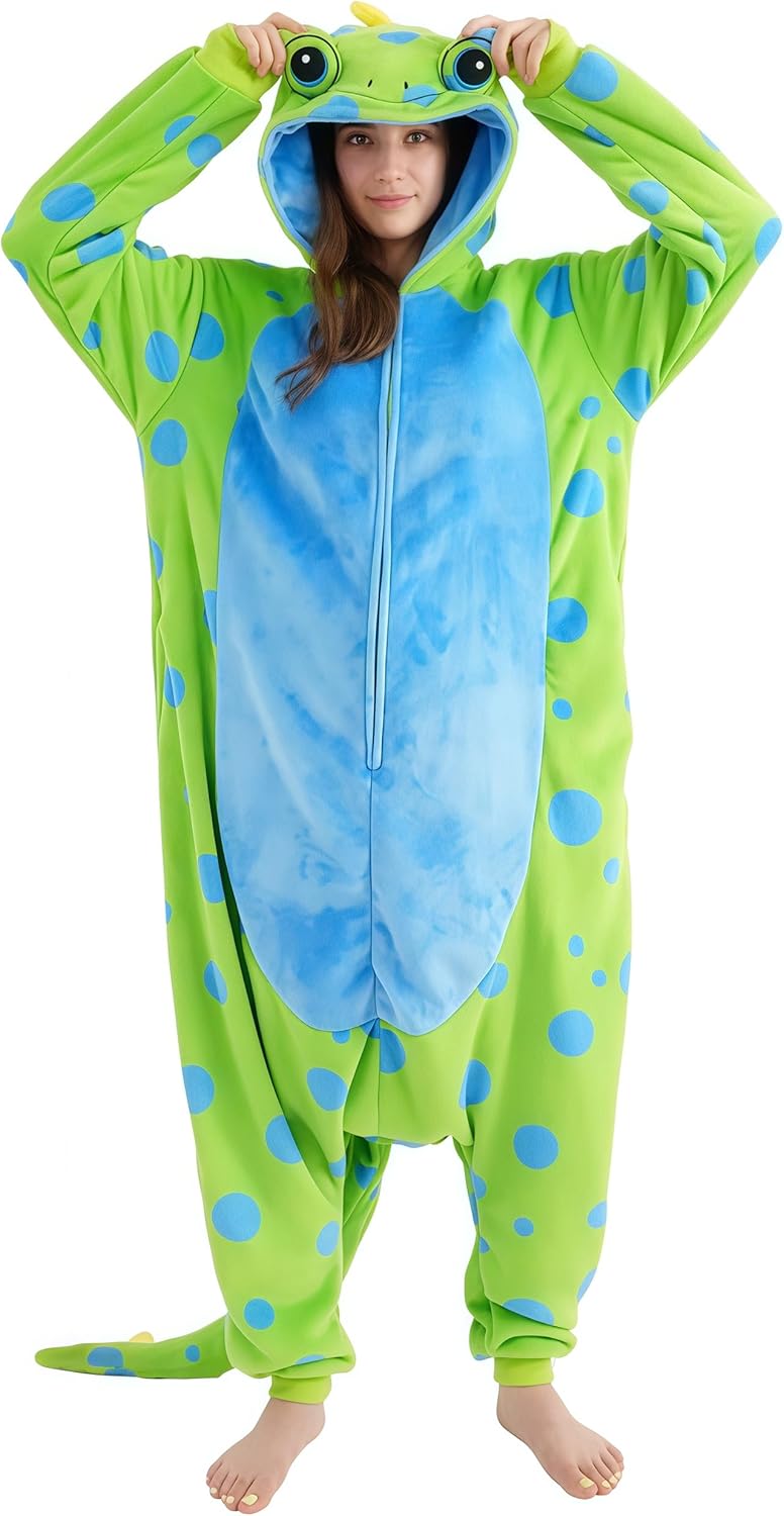 Unisex Adult Onesie Pajamas for Cozy Halloween Fun and Comfort