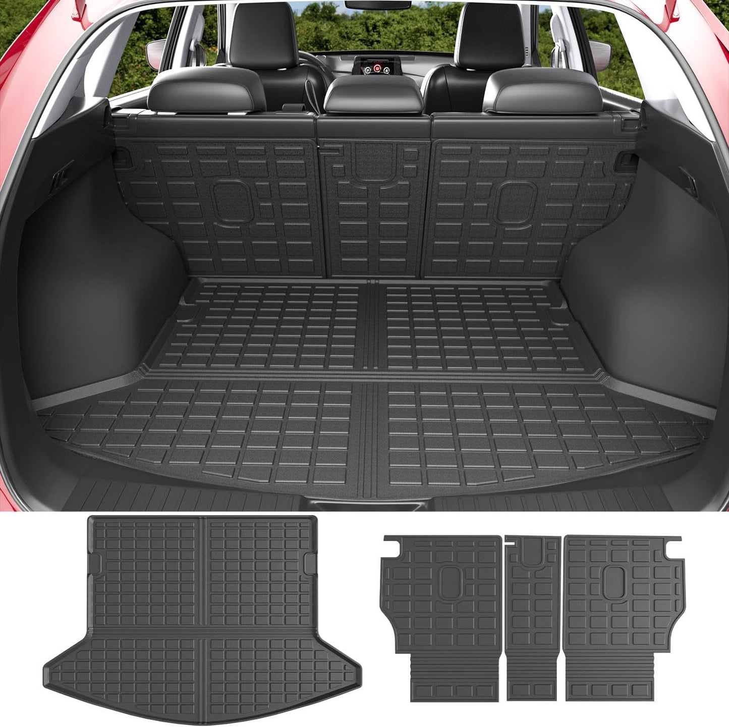 Cargo Mat Compatible with 2017-2022 Mazda CX-5 Trunk Liner