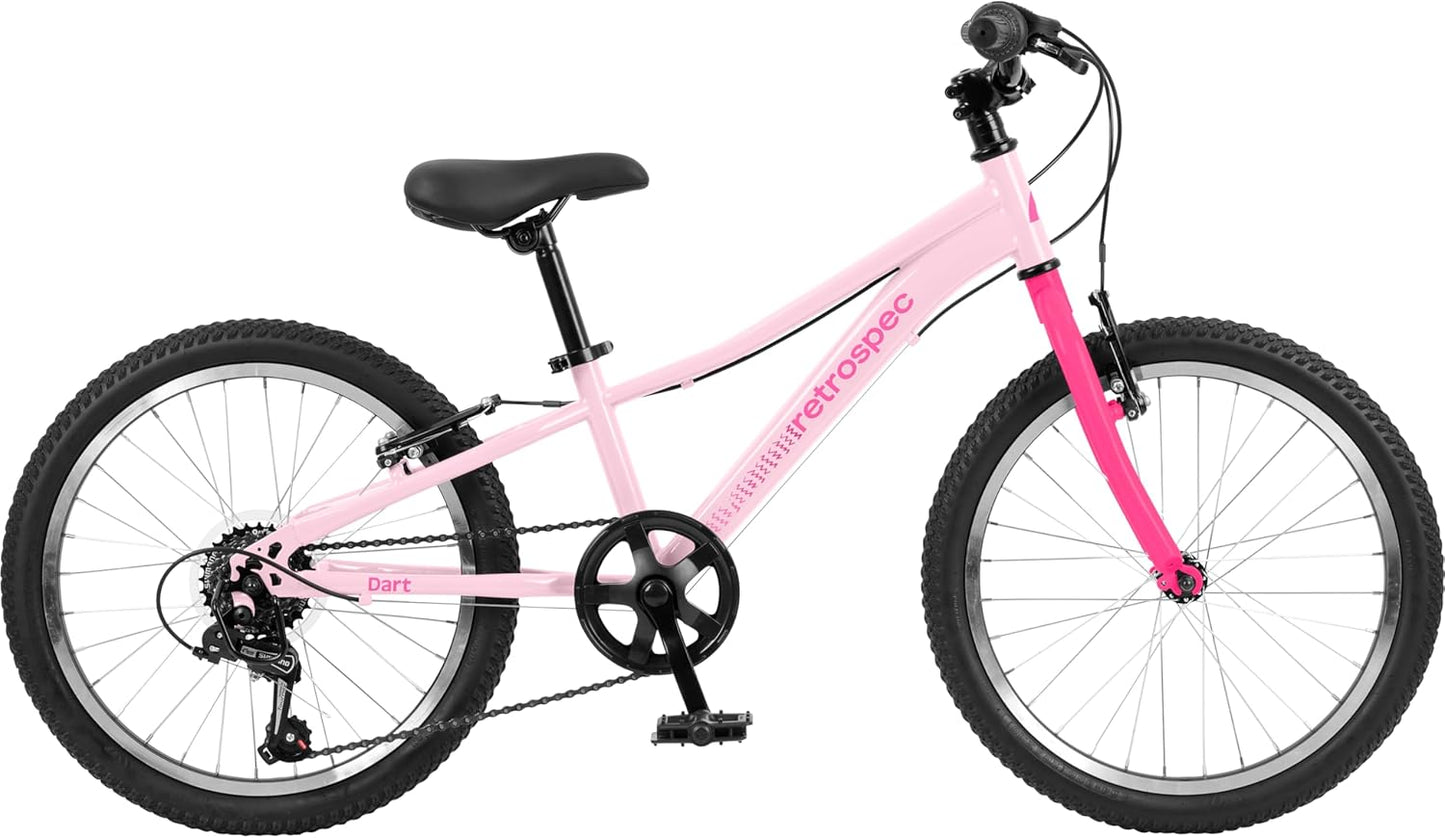 Retrospec Dart Kids Bike - 7-Speed Hybrid Bicycle for Ages 6-11