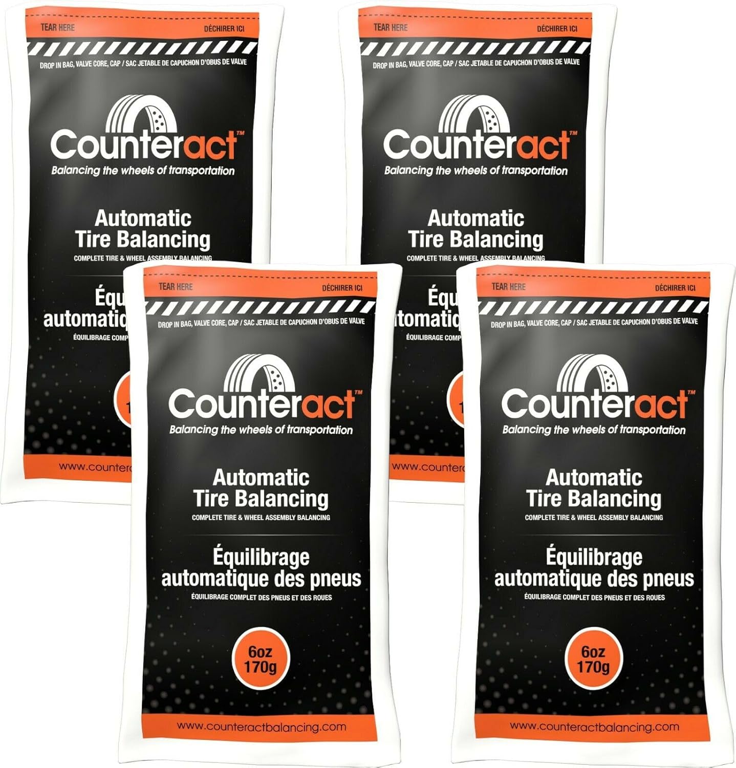 Counteract 6OZ-B4 Tire Balancing Beads for Off-Road Vehicles