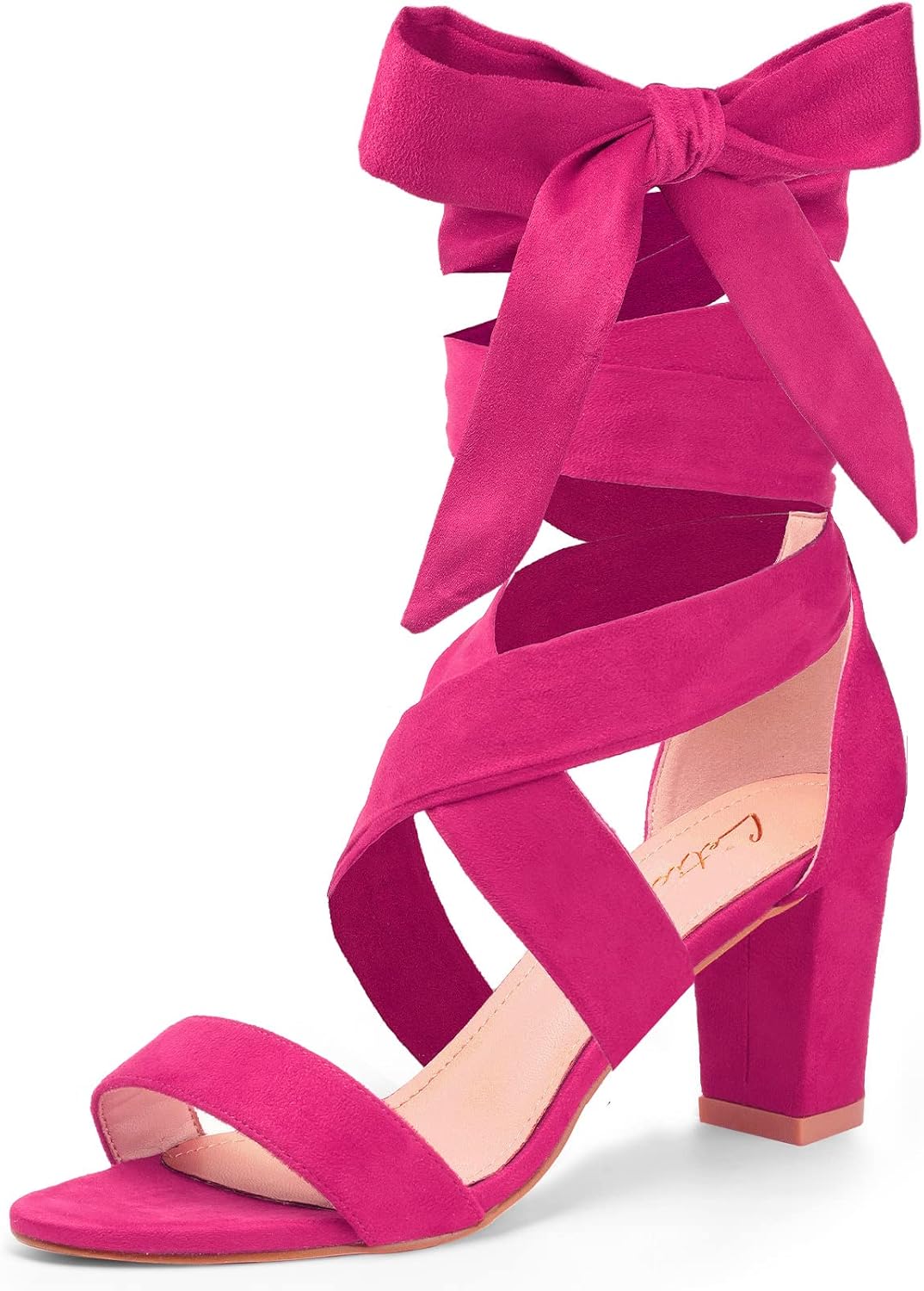 Leticia Strappy Heels for Women - Comfortable Open Toe Design