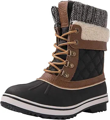 GLOBALWIN Women's Waterproof Winter Boots for All Snow Adventures