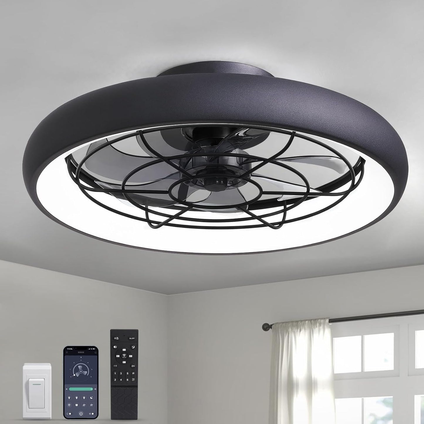 Ceiling Fans with Lights and Remote for Modern Living Spaces