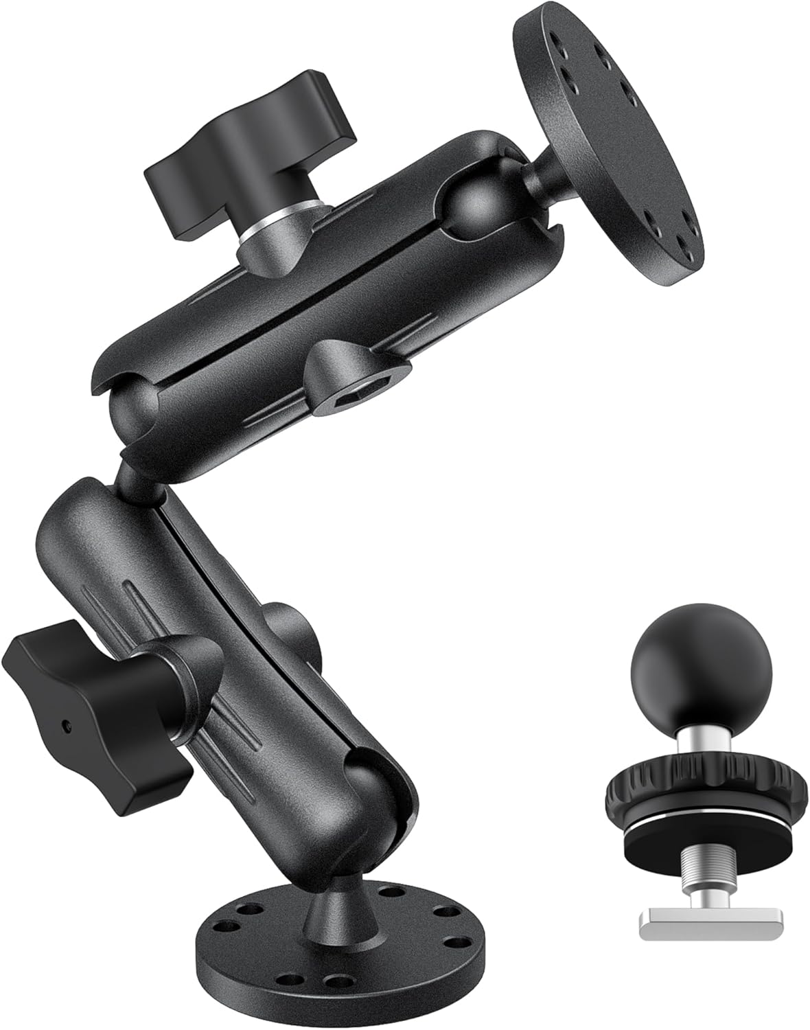 Kewirya Fish Finder Mount with Aluminum Long Arm Extension