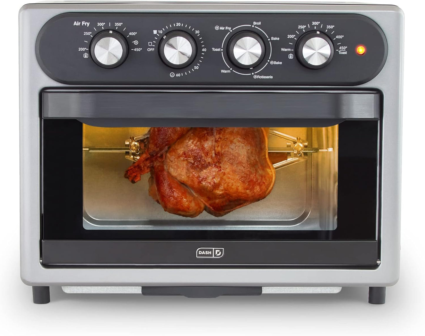 DASH Chef Series 7-in-1 Convection Toaster: Air Fry, Roast, Bake & More!