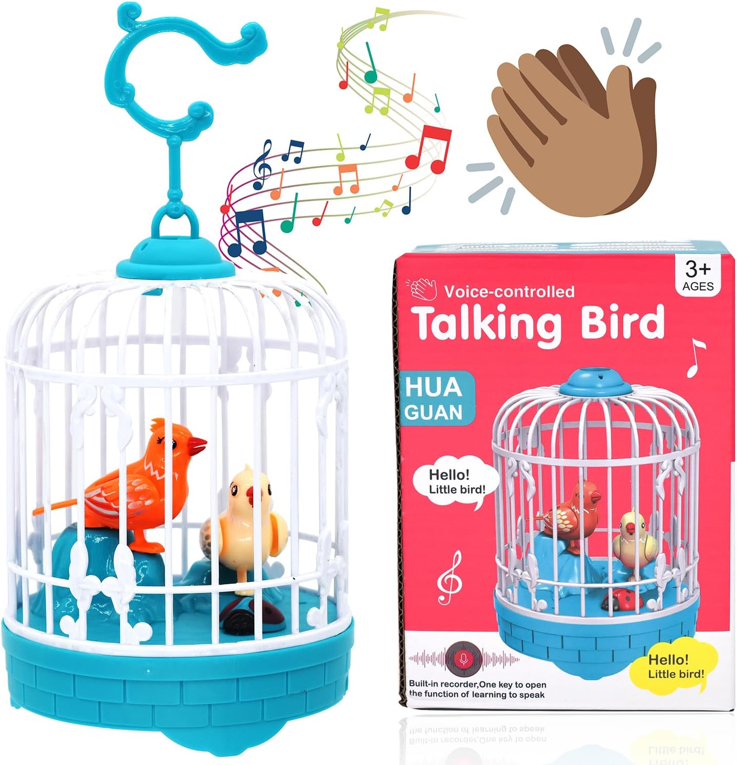 Interactive Talking Bird Toy for Kids