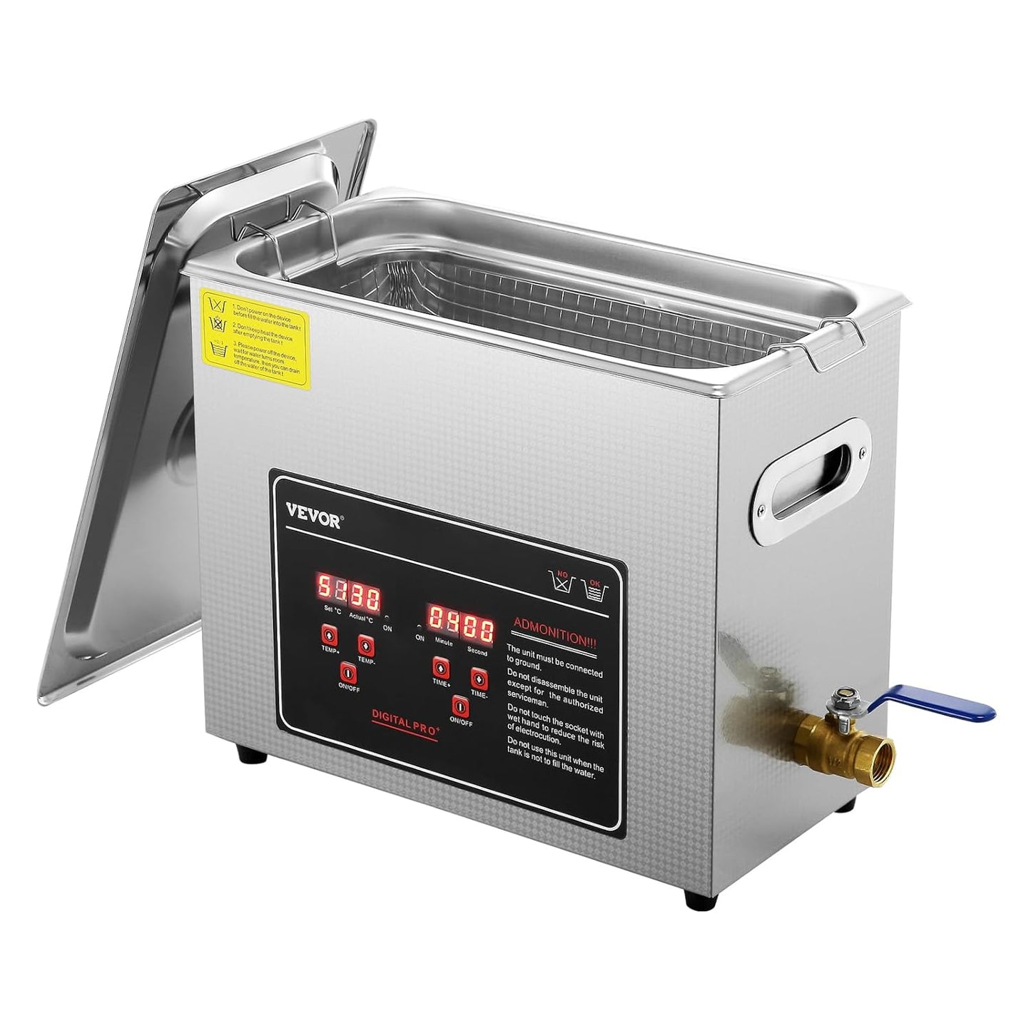 VEVOR Ultrasonic Cleaning Machine for Jewelry and Small Parts