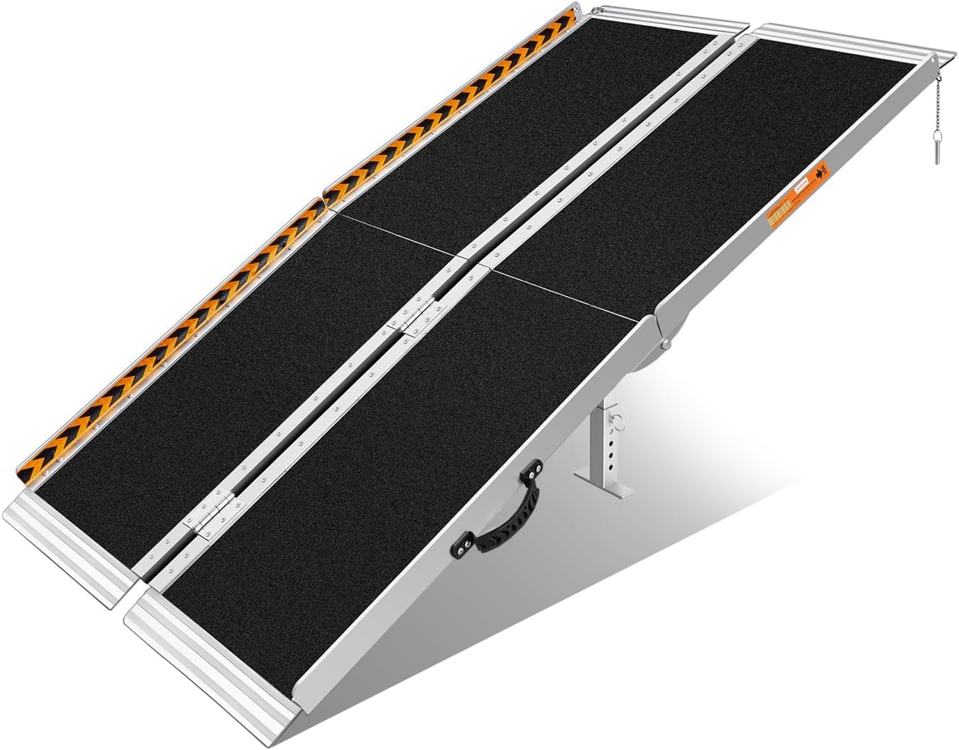 FACHNUO 5 Feet Portable Wheelchair Ramp for Home Steps