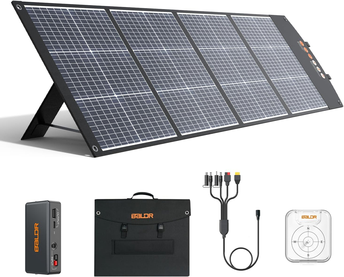 200W Folding Solar Panel for Generators & Camping