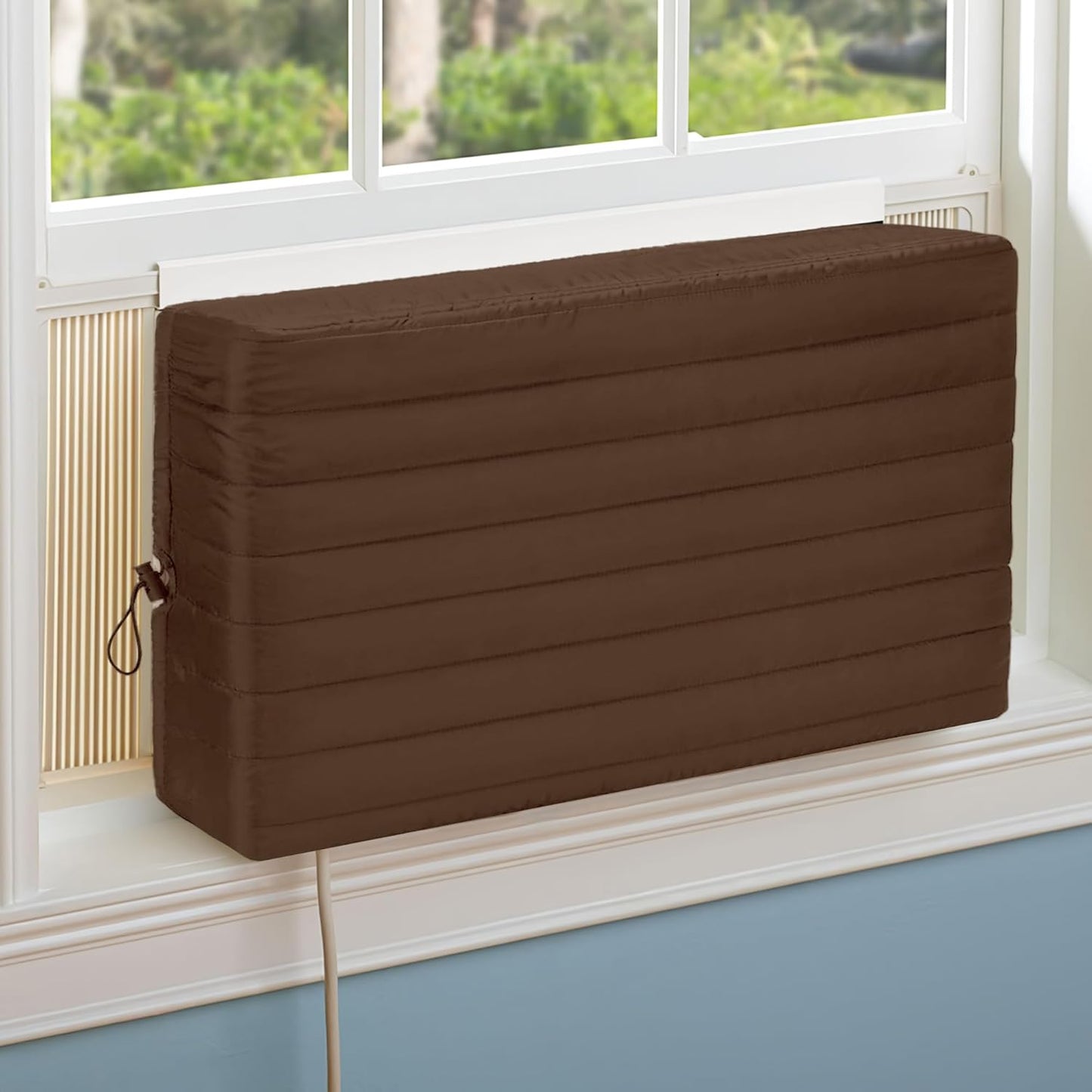 BlueStars Indoor AC Winter Cover - Triple Insulation, Free Drawstring - 17 x 13 x 3.5