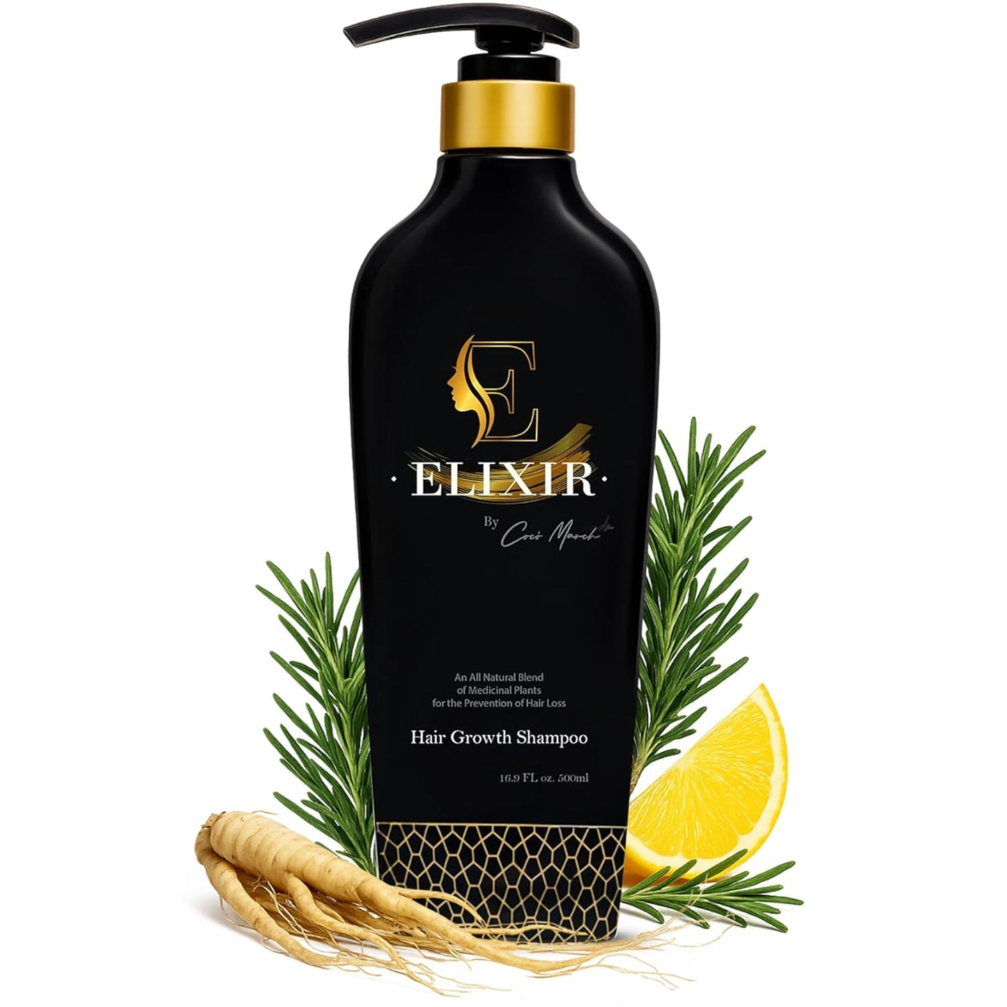 Elixir Hair Growth Shampoo for Thicker Fuller Hair - 16.9 fl oz