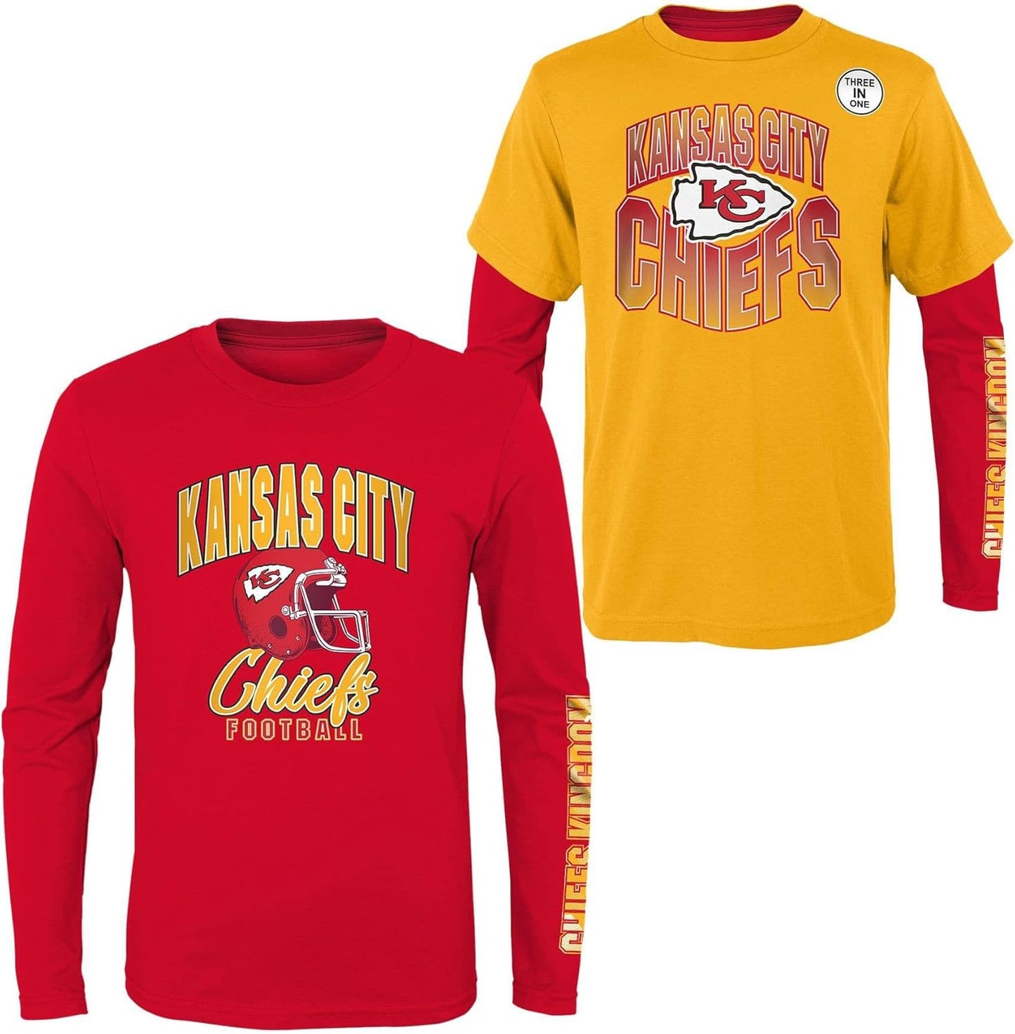NFL Boys Youth Game Day Team Color 3 Pack T-Shirt Set Review