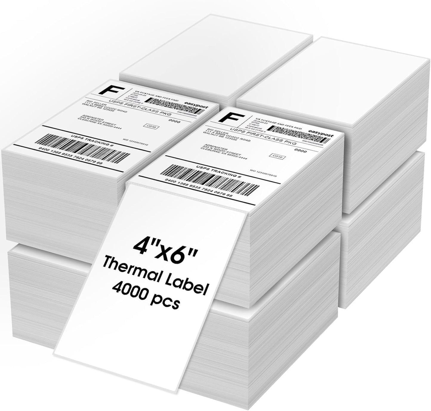 MaxGear 4x6 Direct Thermal Labels for Shipping & Mailing Needs