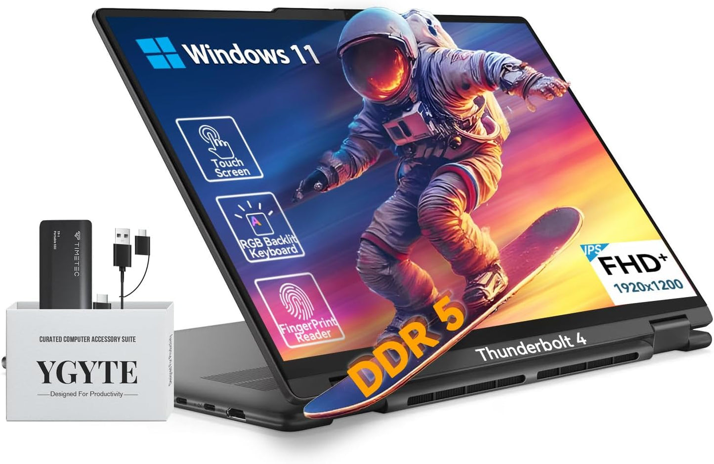 Lenovo Yoga 7i 2 in 1 Laptop Touchscreen with 16in FHD+ Display