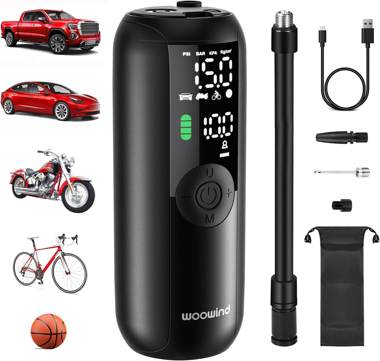 150PSI Mobile Air Compressor by Woowind