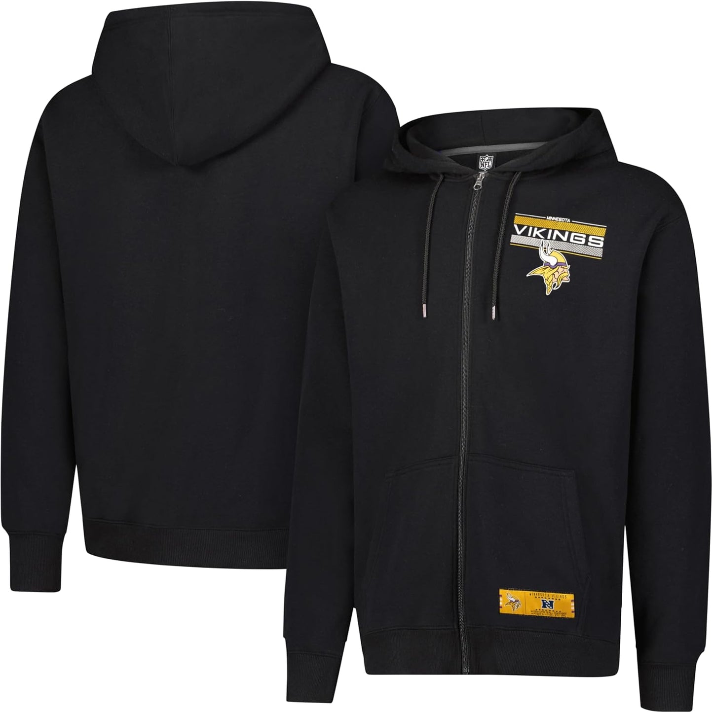 Ultra Game NFL Official Supremely Soft Full Zip Hoodie Jacket