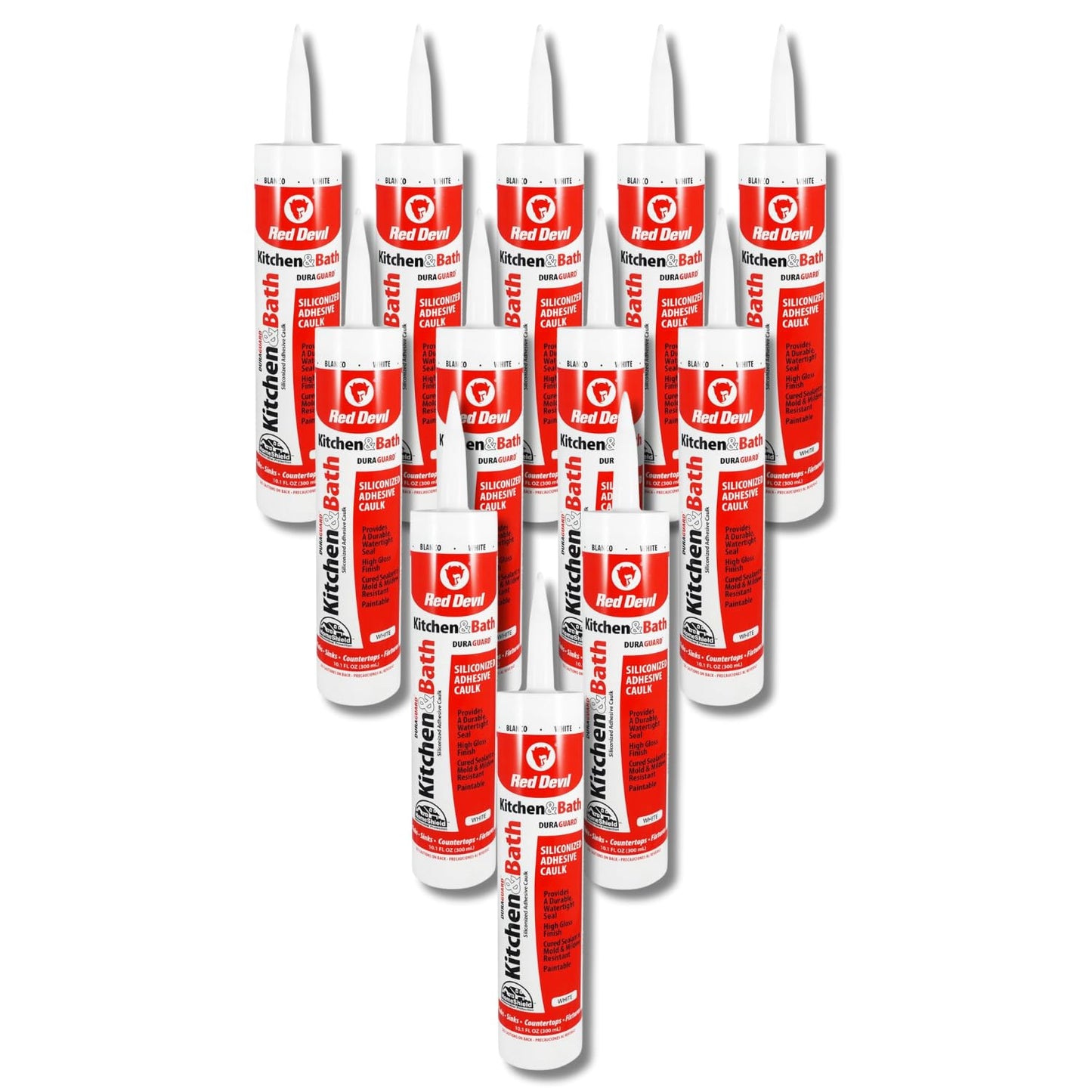 Red Devil Duraguard Kitchen & Bath Caulk for Perfect Sealing