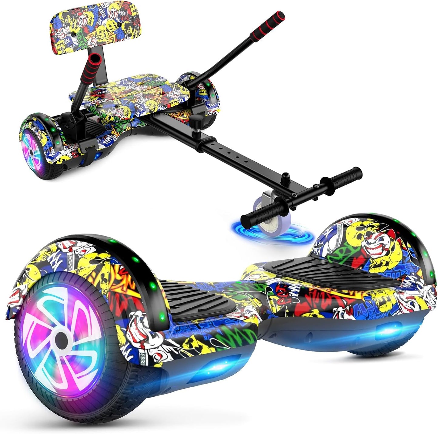 CBD Scooter with Colorful LED Lights for All Ages Fun