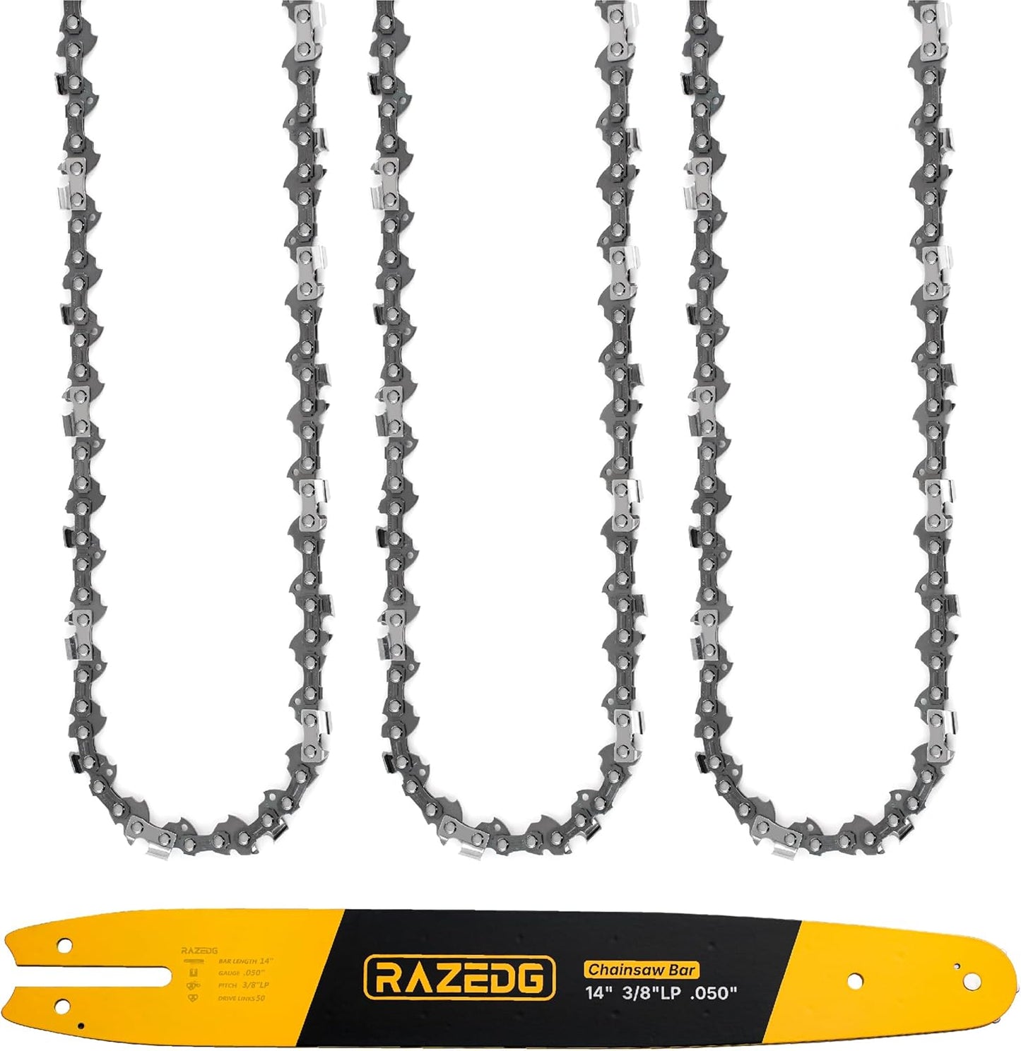 14 Inch Chainsaw Bar and Chain Combo for Stihl and More
