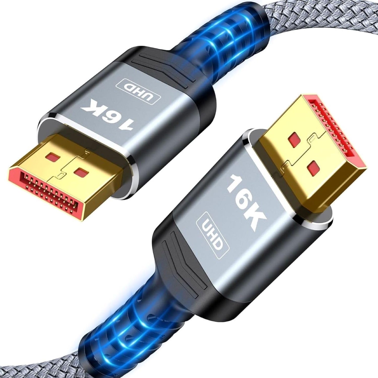 Highwings 80Gbps Displayport Cable: 16K@60Hz Gaming Power