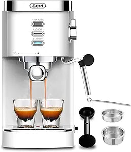 Gevi 20 Bar High Pressure Espresso Machine for Perfect Coffee