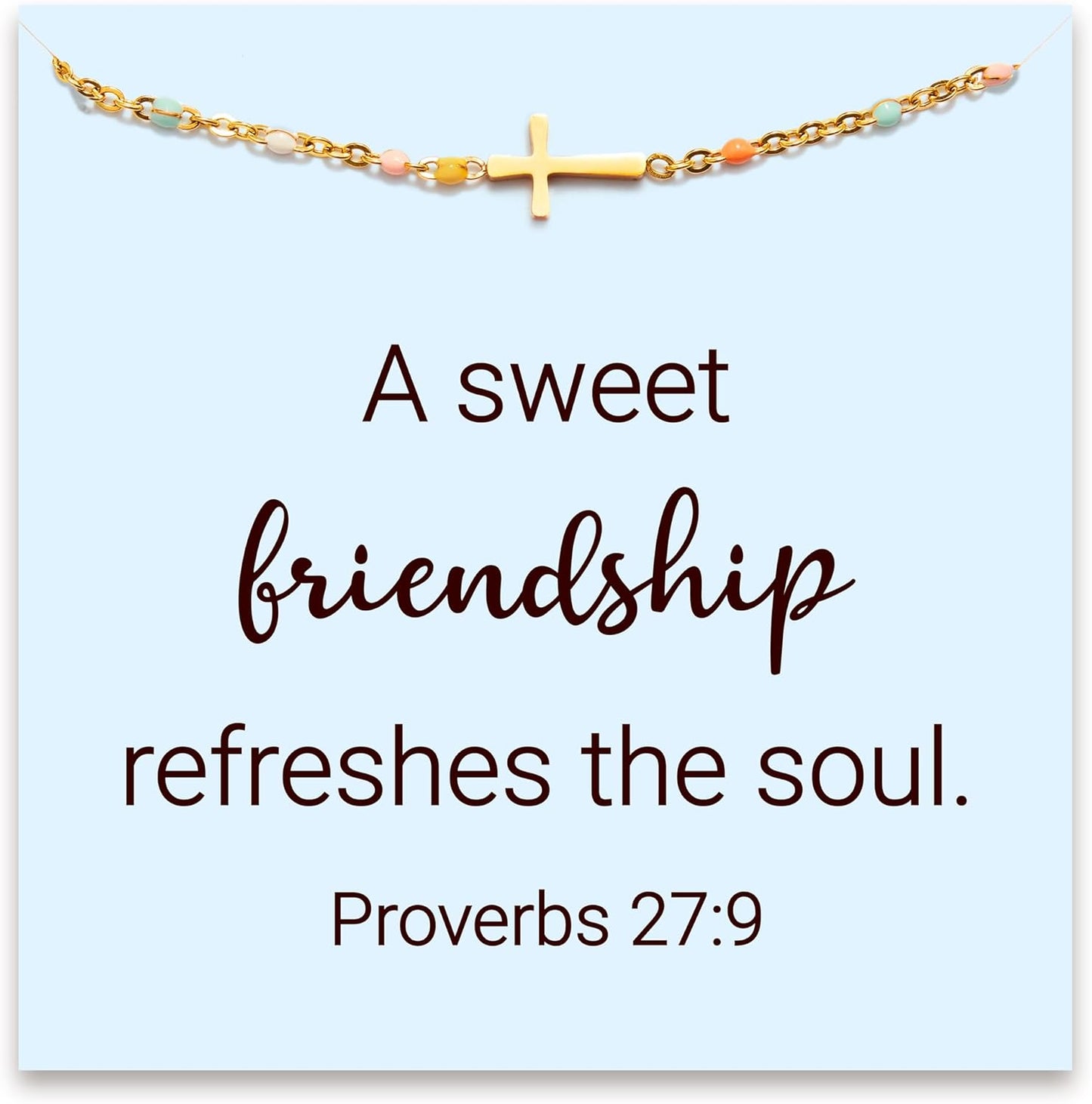 Cross Bracelet for Women - Religious Christian Gifts for All