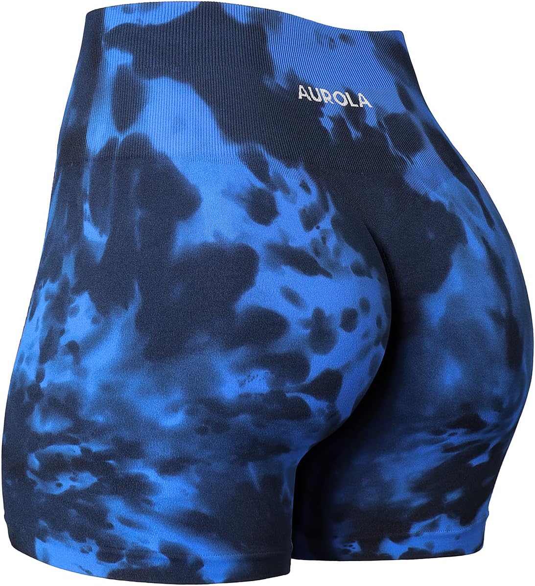 AUROLA Dream Tie Dye Workout Shorts for Women - Soft Active Wear