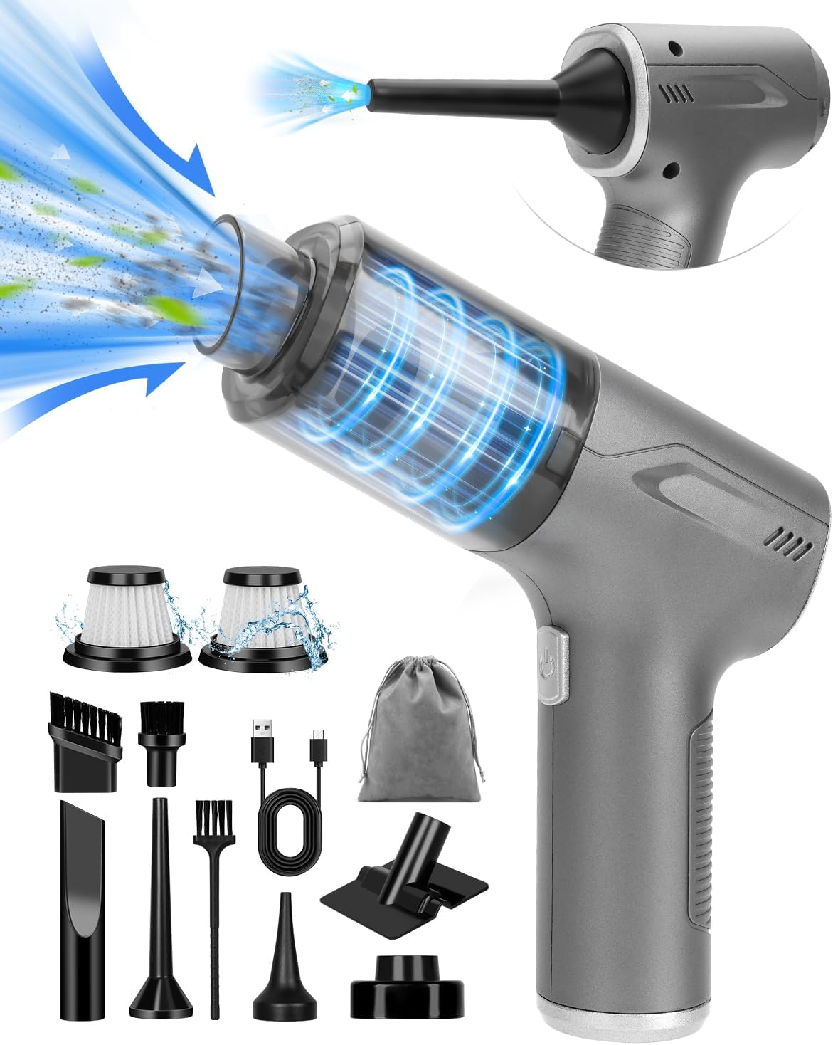 Powerful 4-in-1 Cordless Vacuum - SUPRBIRD