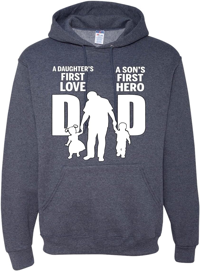Wild Bobby Dad Daughters First Love Sons First Hero Hoodie