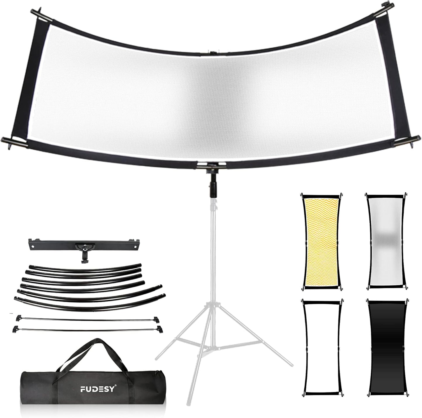 FUDESY Clamshell Light Reflector for Photography and Video Use