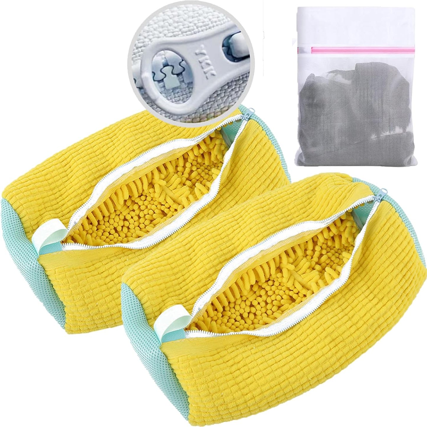 Stain-Free Sneaker Wash Bag - Yellow