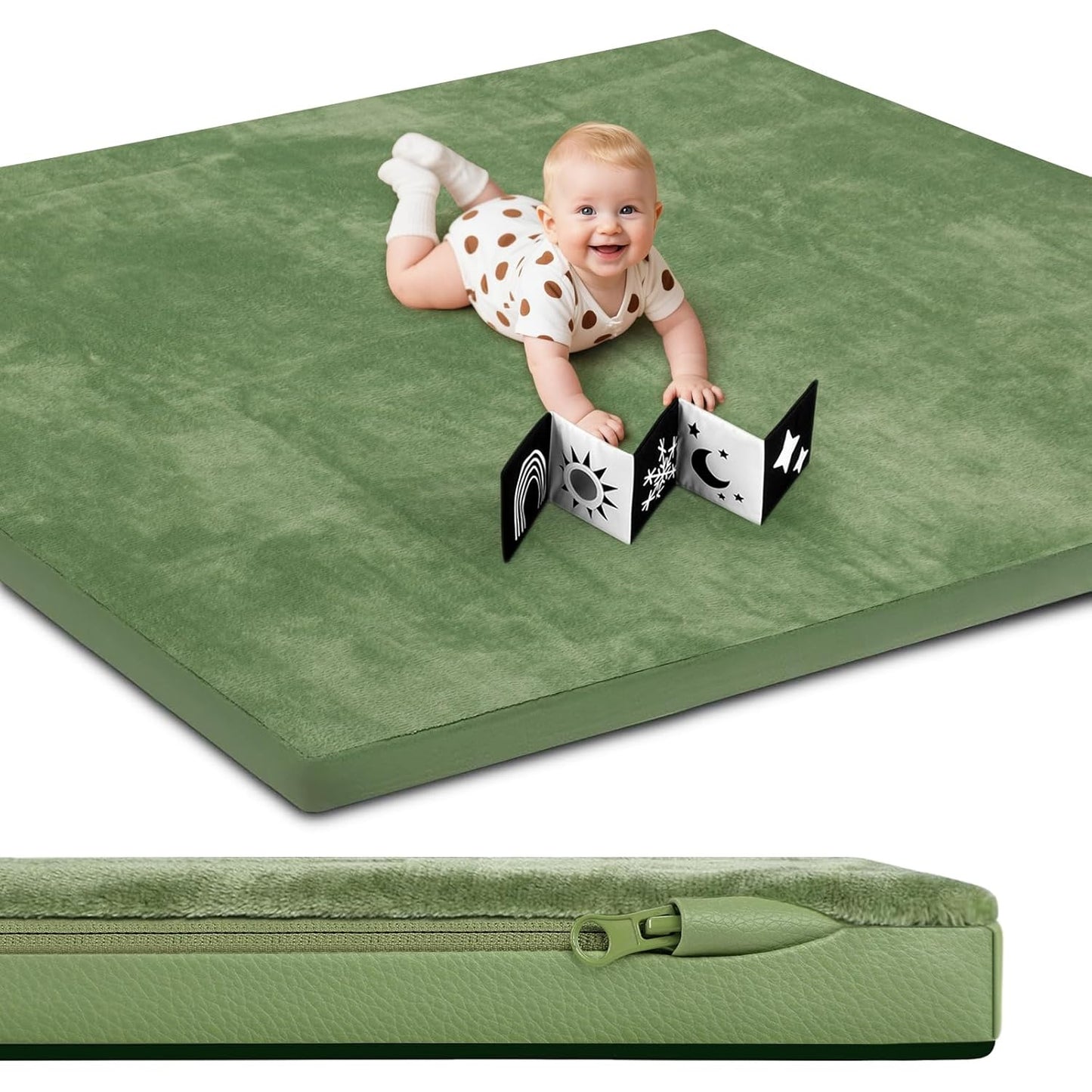 Double-Sided Baby Play Mat for Safe and Stylish Playtime