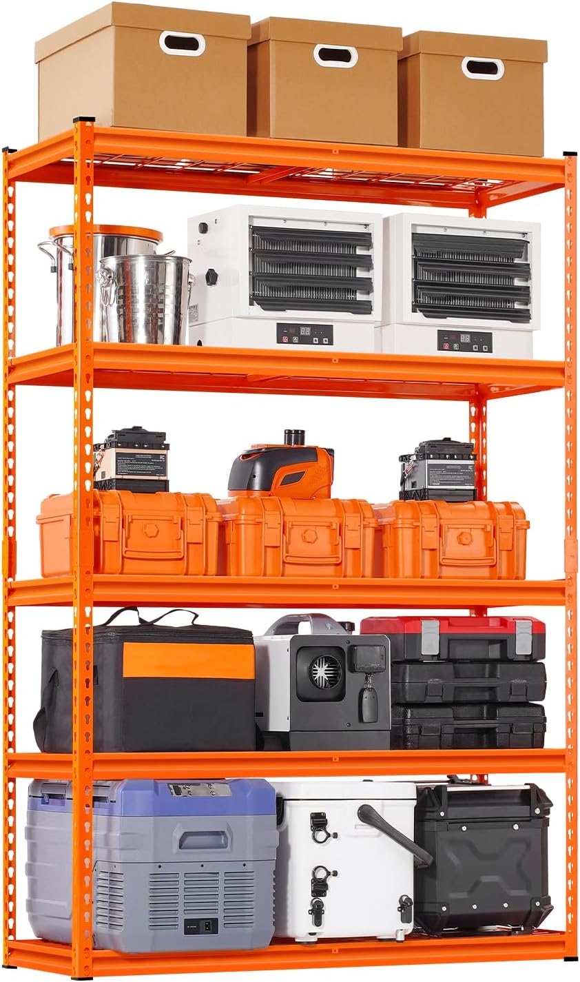 VEVOR Heavy Duty Garage Shelving Unit with 2500 lbs Capacity