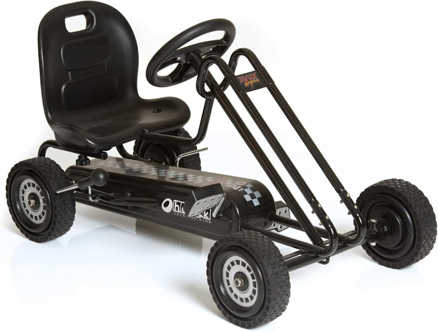 Hauck Kids Pedal Go Kart - 4 Wheel Bike Cart for Ages 4-8