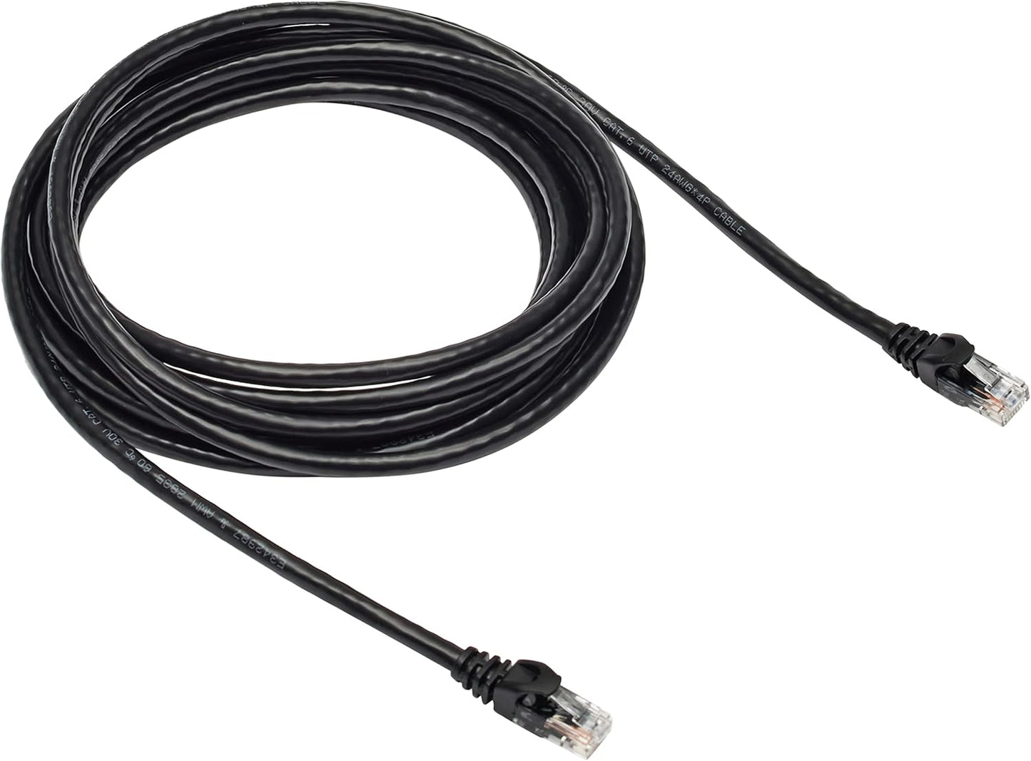 Basics 15ft Cat 6 Ethernet Cable - Ultra-Fast 10Gpbs Speed
